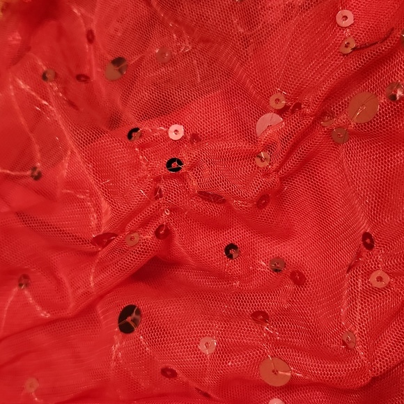 Rue21 Womens Red Sequin Dress Size XL - Picture 5 of 10